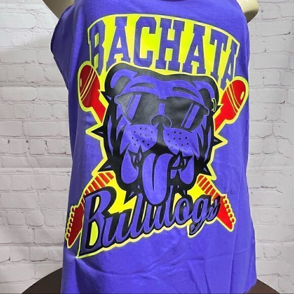 ZUMBA Rythms Bachata Bull Dog Tank nwt available in M,L, XL - Picture 2 of 7